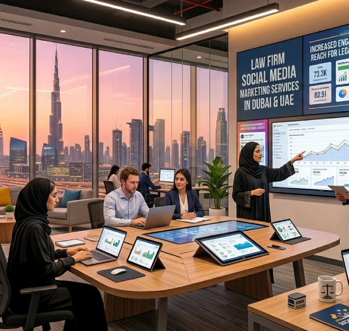 law firm social media marketing agency dubai